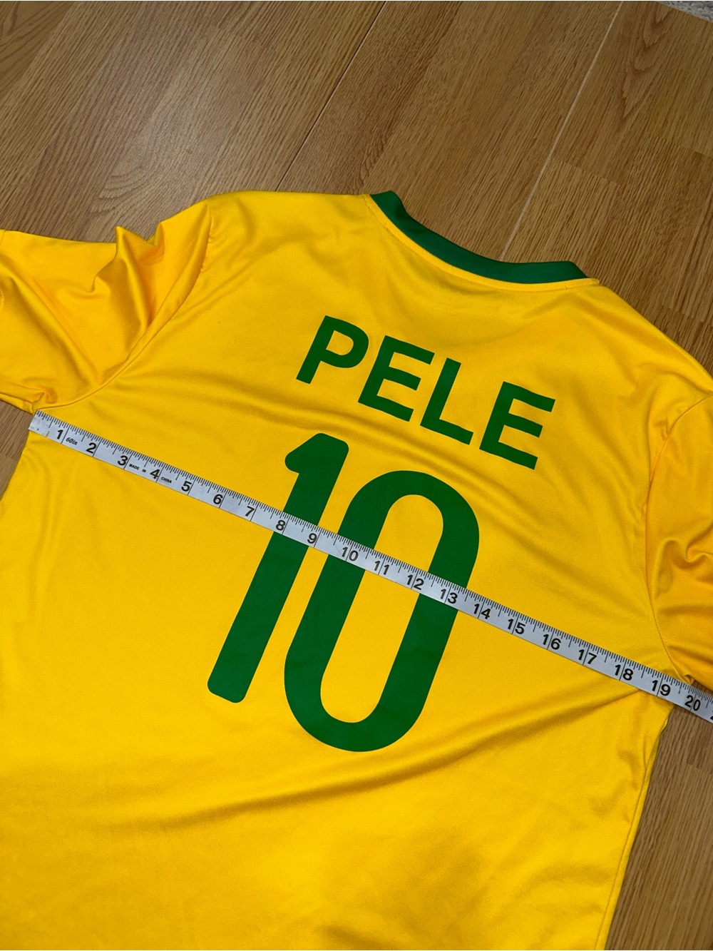 Retro Brazil Pele OTF Football Jersey - Picture 5 of 7